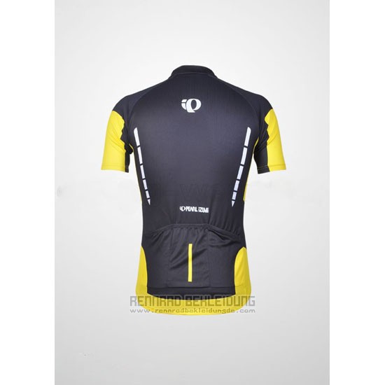 2011 Fahrradbekleidung Pearl Izumi Shwarz und Gelb Trikot Kurzarm und Tragerhose